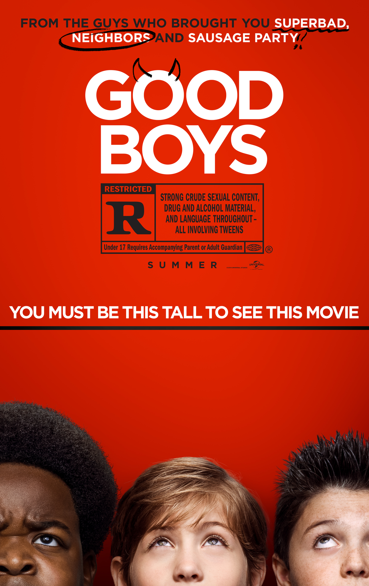 ดูหนังออนไลน์ฟรี Good Boys (2019)